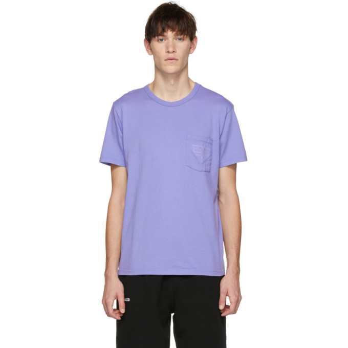 bianca chandon 紫色西部口袋 t 恤