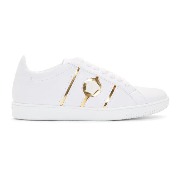 Versace White Medusa Sneakers - Prices, Information, Reviews Versace White Medusa Sneakers - Prices, Information, Reviews