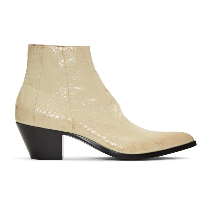 靴 SAINT LAURENT FINN BOOTS Saint Laurent Finn Boots, $1,695 | farfetch.com | Lookastic