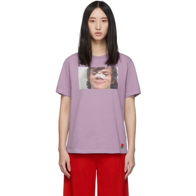 Undercover Purple A Clockwork Orange Alex Broken Nose T-shirt In