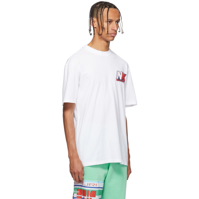 napa by martine rose 白色 ocelot logo t 恤