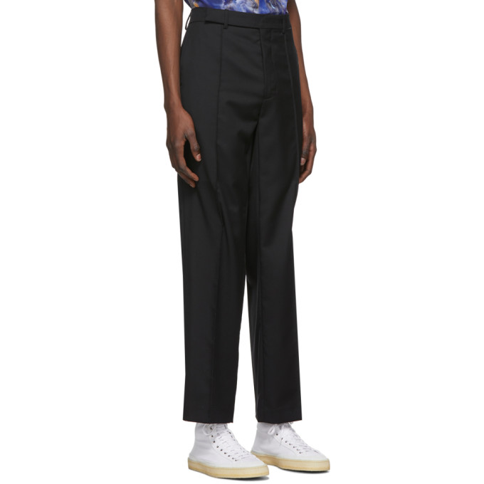 Namacheko Black Wool Tuuwa Trousers | ModeSens