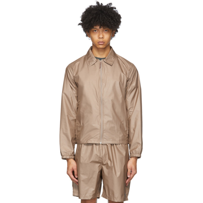 Affix Technical Coach Jacket Beige In Neutrals | ModeSens