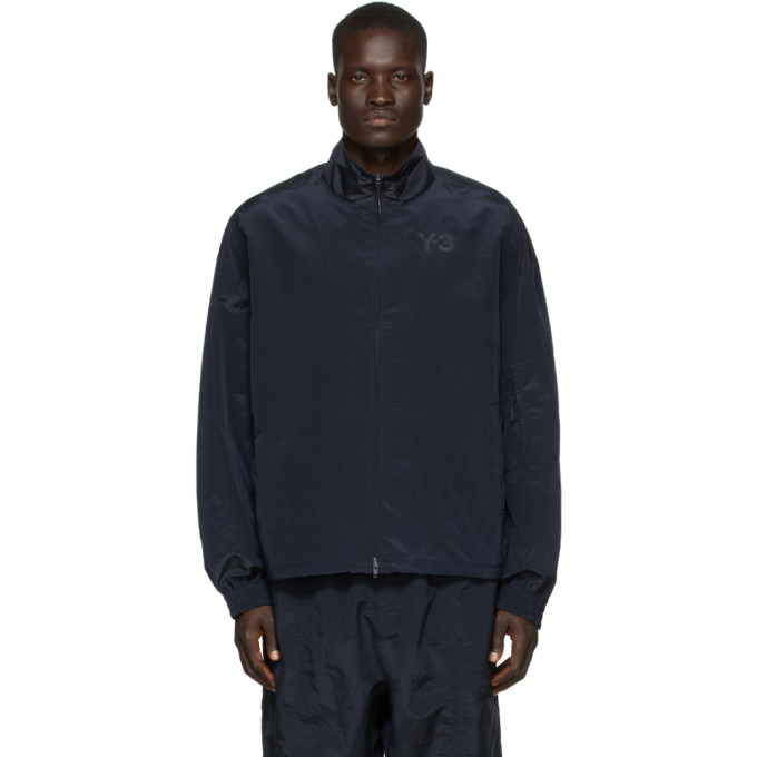 Y-3 Navy Classic Shell Track Jacket Men's Luxury Fashion