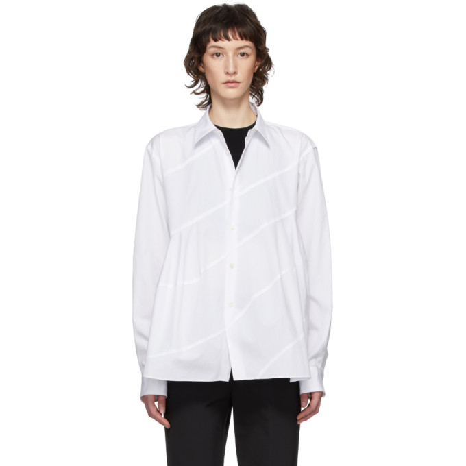 COMME des GARCONS HOMME DEUX WHITR SHIRT