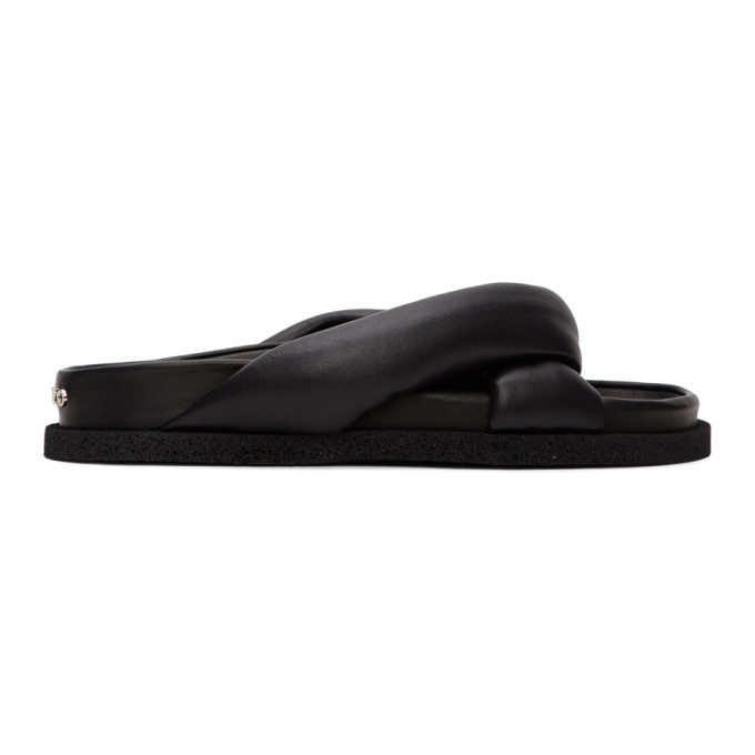 Kenzo Padded Strap Sliders In Black | ModeSens