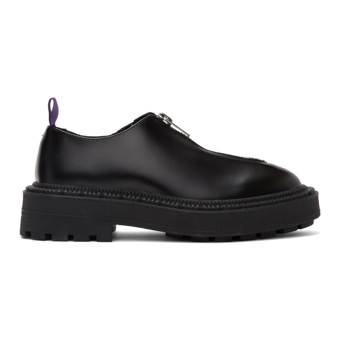 Eytys Alexia Leather Chunky Loafers In Black | ModeSens