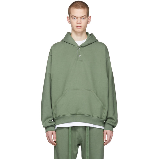 Fear of god 6th everyday henley hoodie-