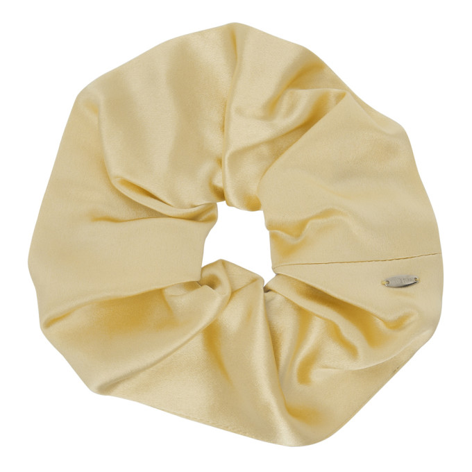 Sophie Buhai Yellow Elegant Scrunchie In Bone | ModeSens