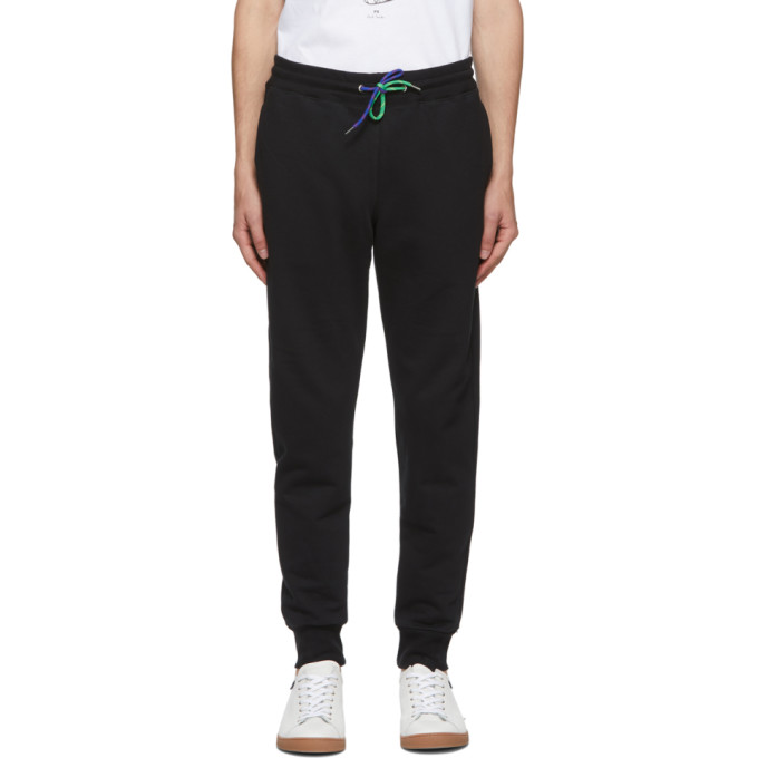 PS by Paul Smith Black Slim Jogger Lounge Pants 202422M19007603 PS by Paul Smith Black Slim Jogger Lounge Pants 202422M19007603