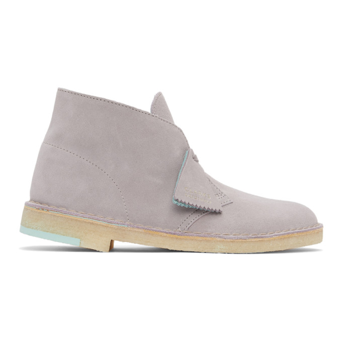 Clarks Originals Grey Suede Desert Boots | Smart Closet