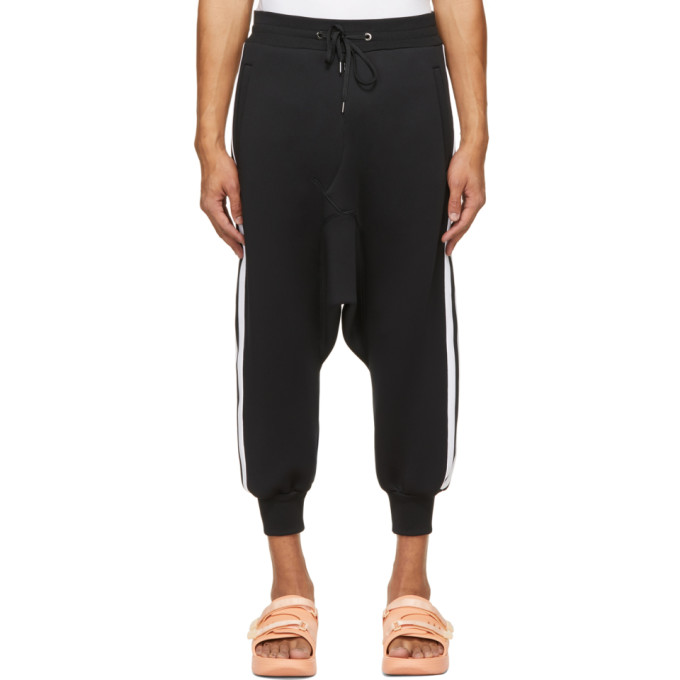 Fumito Ganryu Black Rebuilt Sarouel Track Pants | ModeSens