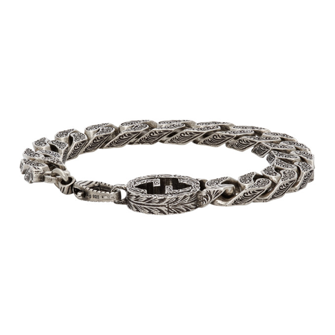 Gucci Silver Interlocking G Chain Bracelet | Smart Closet Gucci Silver Interlocking G Chain Bracelet | Smart Closet