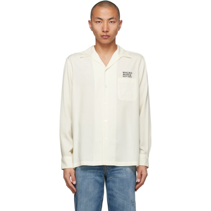 Wacko Maria White 50s (type-3) Shirt | ModeSens