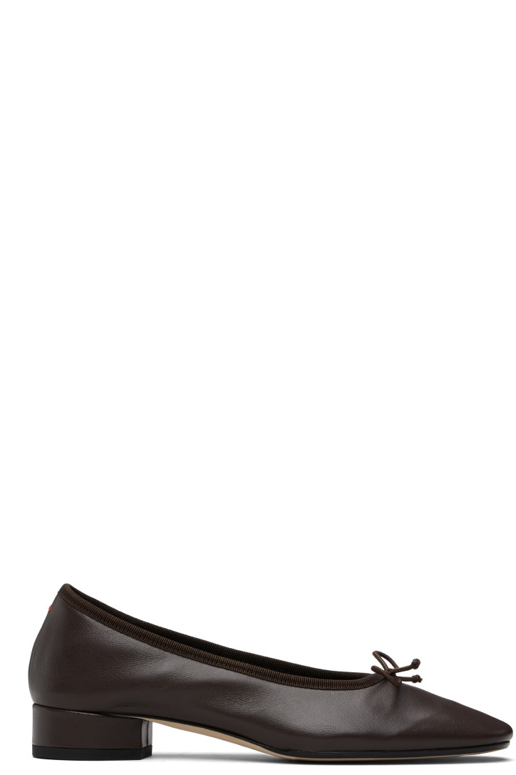 Aeyde Burgundy Onda Heels
