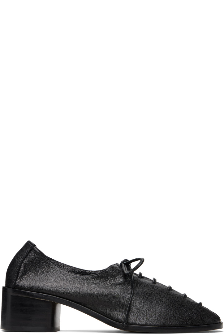 Hereu Black Plegada Heels