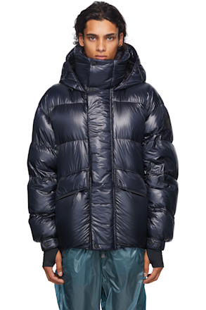 Navy Down Gressan Coat