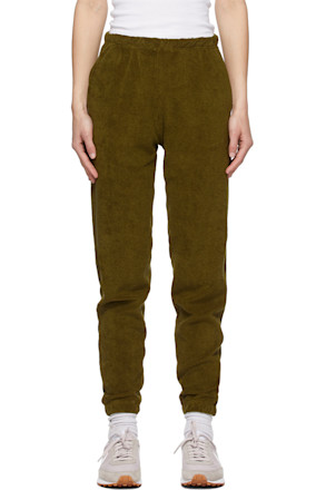 SSENSE Exclusive Green Terry Beachwood Lounge Pants