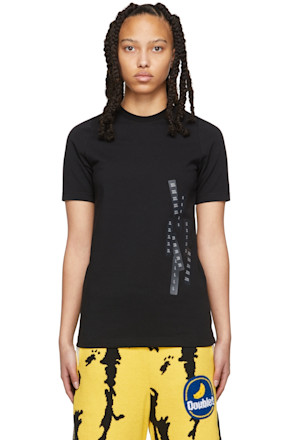 Black Stretching Onesize T-Shirt