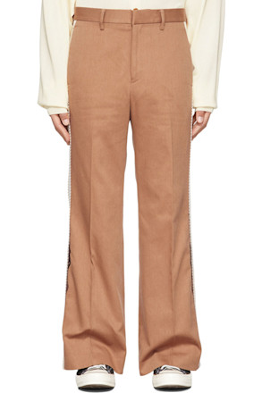 Brown Organic Chaos Trousers