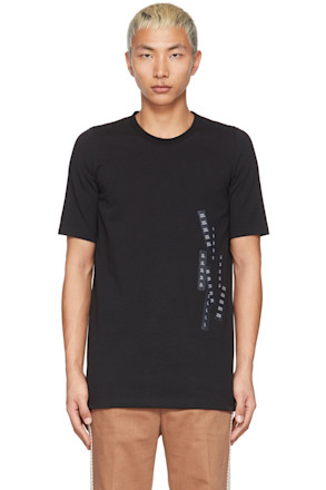 Black Stretching Onesize T-Shirt