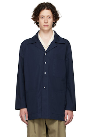 Navy Pyjama Shirt