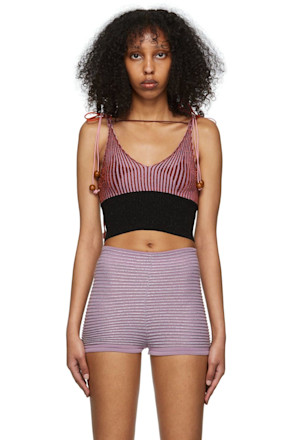 SSENSE Exclusive Pink Bra