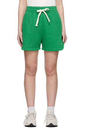 Green Sweat Shorts
