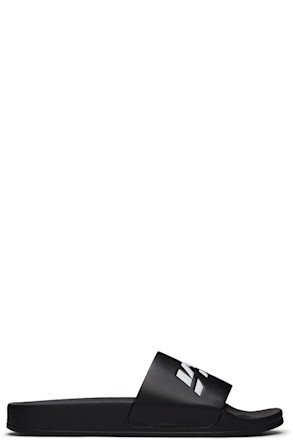 Black Rubber Pool Slides