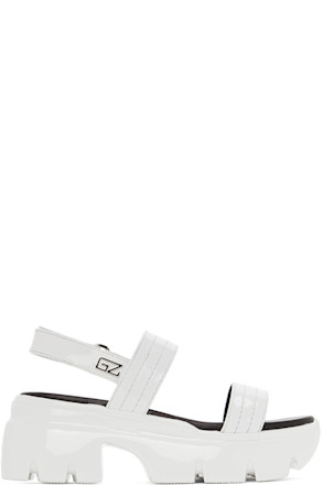 White Apocalypse Summer Sandals