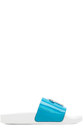 Blue & White New Laburela Pool Slides