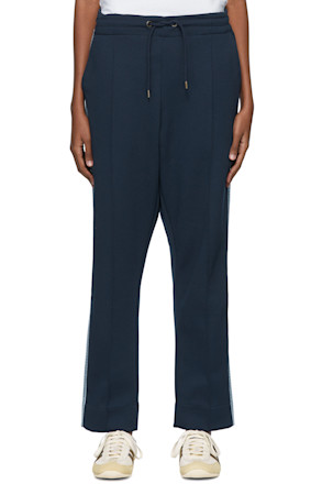 Navy Cotton Lounge Pants