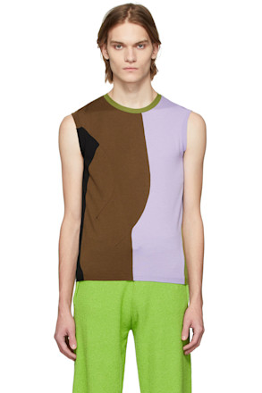 SSENSE Exclusive Multicolor Knit Tank Top