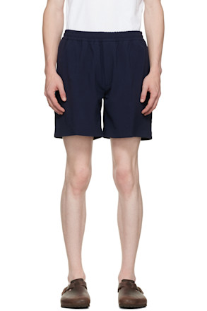 Navy Madero Boxer Shorts