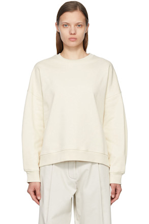 Off-White Organic Cotton Sweatshirt