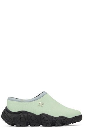 Green Canvas Sneakers