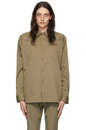 Brown Wool Shirt