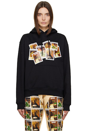 Black Denim Tears Edition Printed Hoodie