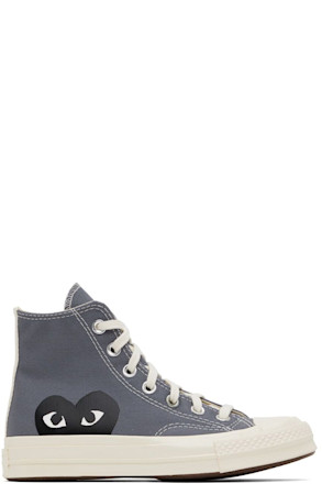 Gray Converse Edition Half Heart Chuck 70 Sneakers