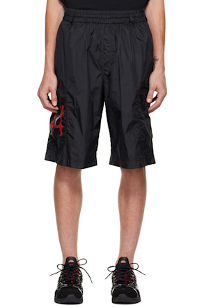 Black Cargo Shorts