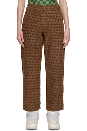Brown Padded Trousers
