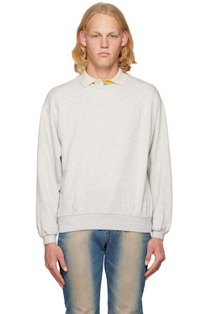 Gray Crewneck Sweatshirt