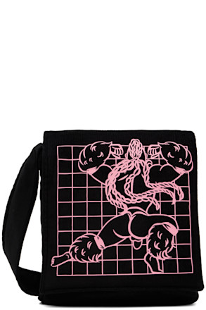 Black Graphic Bag