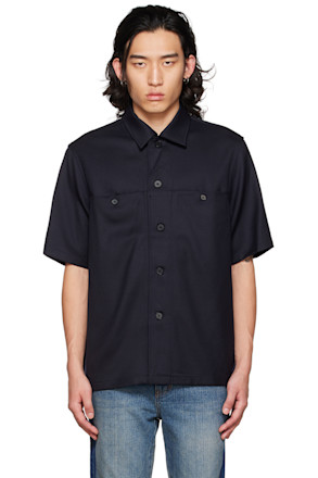 SSENSE Exclusive Navy Pocket Shirt