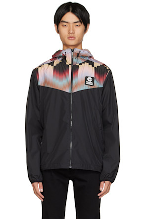 Black Printed Jacket