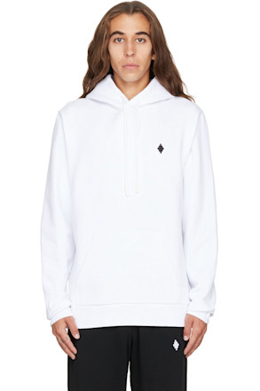 White Cross Hoodie