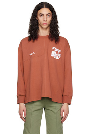 SSENSE Exclusive Brown 'Underground Spiritual' Sweatshirt