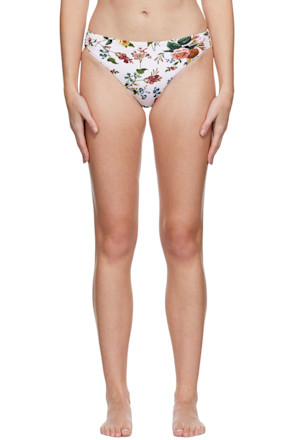 White Thea Bikini Bottom