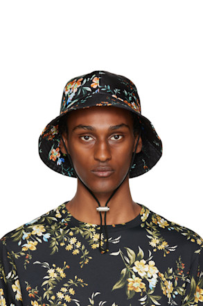 Black Kallmus Bucket Hat