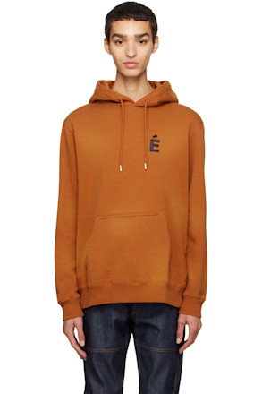 Orange Klein Patch Hoodie